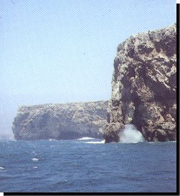 The cliffs at Cape St Vincent