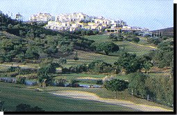 The golf resort of Parque da Floresta